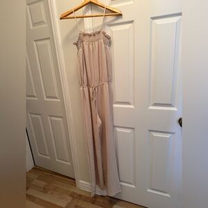 Elegant Cream Jumpsuit
